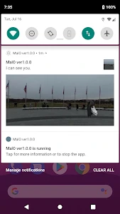screenshot of MalO ver1.0.0 version 1.1.0