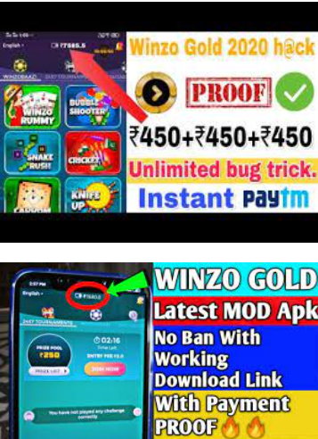 Winzo Gold Hack Mod APK download for Android Free Latest version