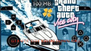GTA Vice City 100 MB Download